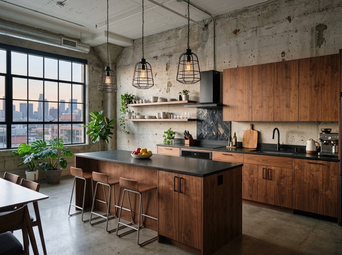 Cocina del Loft Vista Norte