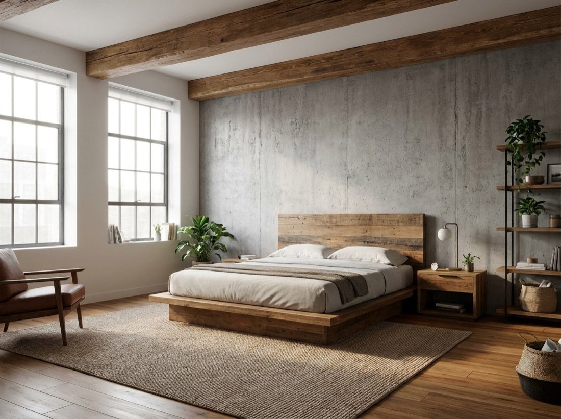 Recámara del Loft Vista Norte