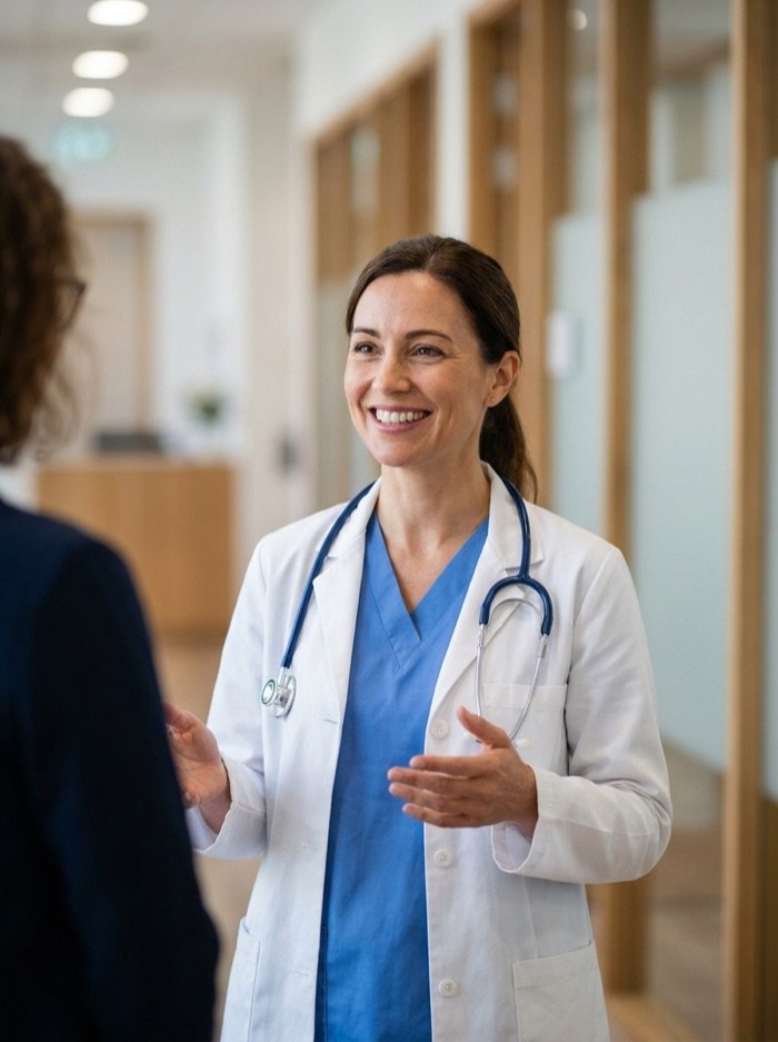 Dr. Camila Reyes, Women's Health specialist at Vitalis Clinic
