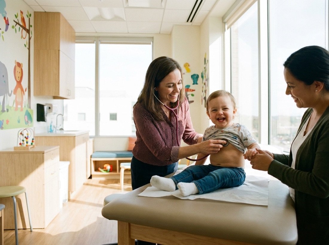 Pediatric consultation at Vitalis Clinic